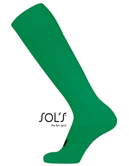 Soccer Socks zum Besticken und Bedrucken in der Farbe Bright Green mit Ihren Logo, Schriftzug oder Motiv.