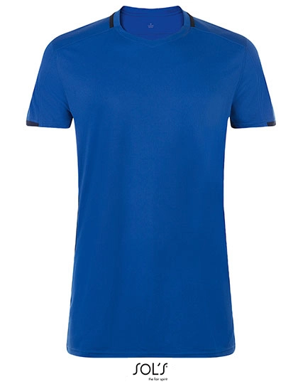 Classico Contrast Shirt zum Besticken und Bedrucken in der Farbe Royal Blue-French Navy mit Ihren Logo, Schriftzug oder Motiv.