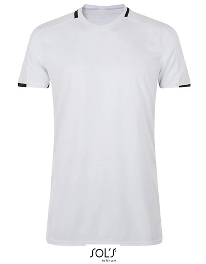Classico Contrast Shirt zum Besticken und Bedrucken in der Farbe White-Black mit Ihren Logo, Schriftzug oder Motiv.