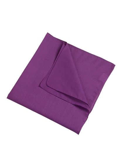Bandana zum Besticken und Bedrucken in der Farbe Purple mit Ihren Logo, Schriftzug oder Motiv.