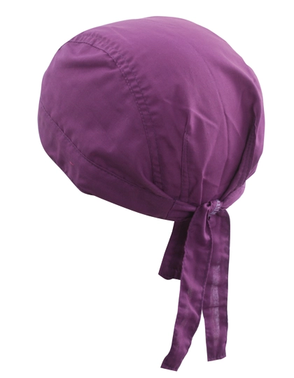 Bandana Hat zum Besticken und Bedrucken in der Farbe Purple mit Ihren Logo, Schriftzug oder Motiv.