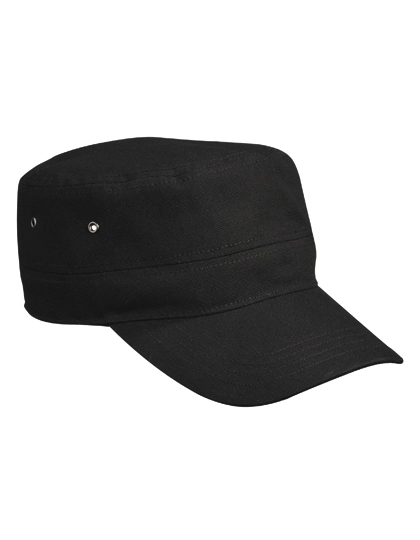 Military Cap zum Besticken und Bedrucken in der Farbe Black mit Ihren Logo, Schriftzug oder Motiv.