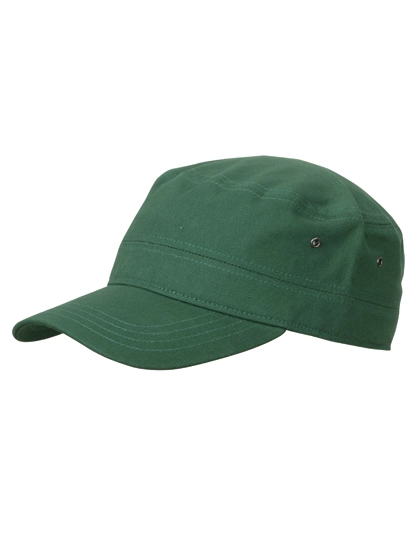 Military Cap zum Besticken und Bedrucken in der Farbe Dark Green mit Ihren Logo, Schriftzug oder Motiv.