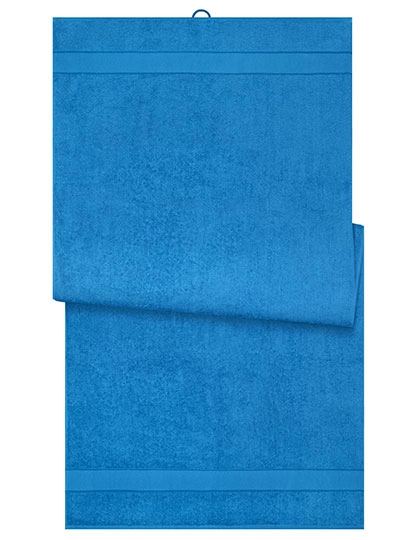 Bath Sheet zum Besticken und Bedrucken in der Farbe Cobalt mit Ihren Logo, Schriftzug oder Motiv.