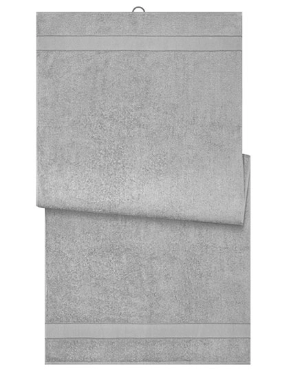 Bath Sheet zum Besticken und Bedrucken in der Farbe Silver mit Ihren Logo, Schriftzug oder Motiv.