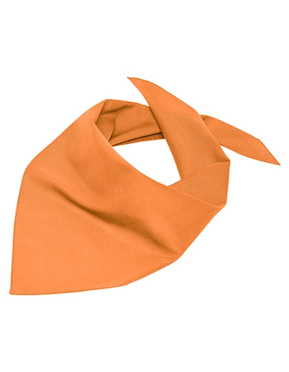Triangular Scarf zum Besticken und Bedrucken in der Farbe Orange mit Ihren Logo, Schriftzug oder Motiv.
