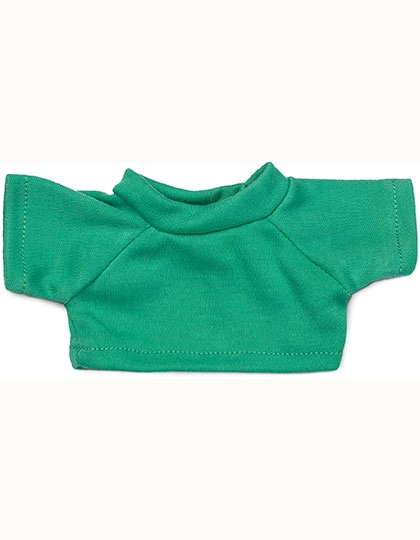 Mini-T-Shirt zum Besticken und Bedrucken in der Farbe Green mit Ihren Logo, Schriftzug oder Motiv.