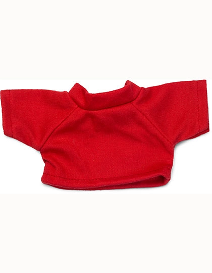 Mini-T-Shirt zum Besticken und Bedrucken in der Farbe Red mit Ihren Logo, Schriftzug oder Motiv.