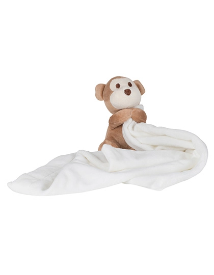 Monkey Comforter zum Besticken und Bedrucken in der Farbe Cream mit Ihren Logo, Schriftzug oder Motiv.
