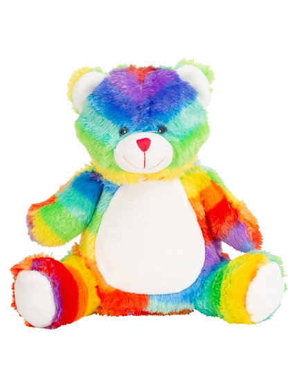 Print Me zum Besticken und Bedrucken in der Farbe Bear Rainbow mit Ihren Logo, Schriftzug oder Motiv.