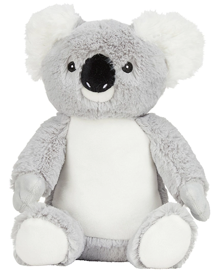 Print Me zum Besticken und Bedrucken in der Farbe Koala Bear Grey mit Ihren Logo, Schriftzug oder Motiv.