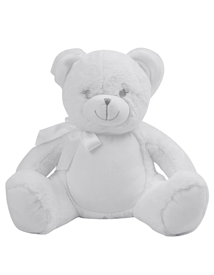 Zippie New Baby Bear zum Besticken und Bedrucken in der Farbe White mit Ihren Logo, Schriftzug oder Motiv.