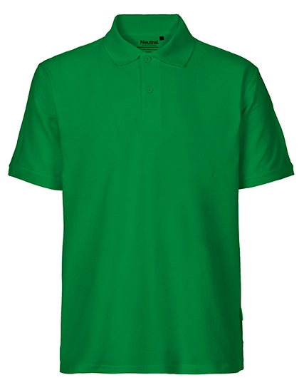 Men´s Classic Polo zum Besticken und Bedrucken in der Farbe Green mit Ihren Logo, Schriftzug oder Motiv.