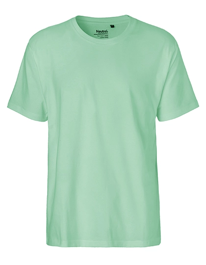 Men´s Classic T-Shirt zum Besticken und Bedrucken in der Farbe Dusty Mint mit Ihren Logo, Schriftzug oder Motiv.
