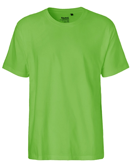 Men´s Classic T-Shirt zum Besticken und Bedrucken in der Farbe Lime mit Ihren Logo, Schriftzug oder Motiv.