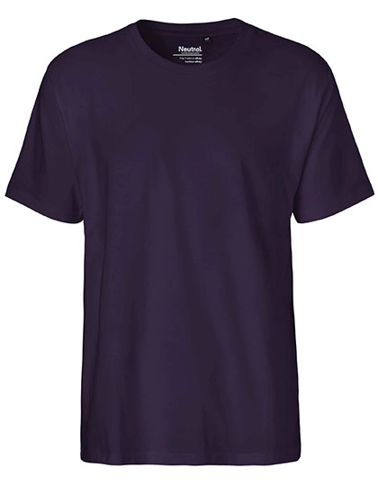 Men´s Classic T-Shirt zum Besticken und Bedrucken in der Farbe Purple mit Ihren Logo, Schriftzug oder Motiv.
