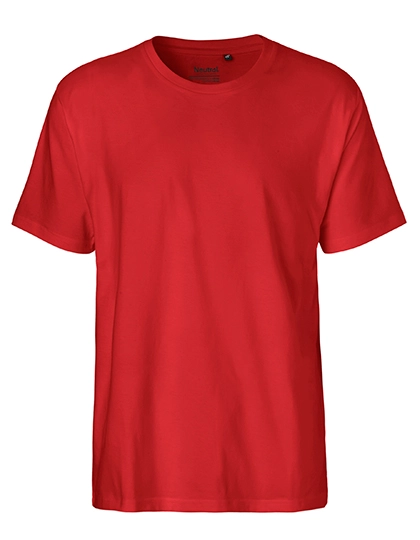 Men´s Classic T-Shirt zum Besticken und Bedrucken in der Farbe Red mit Ihren Logo, Schriftzug oder Motiv.