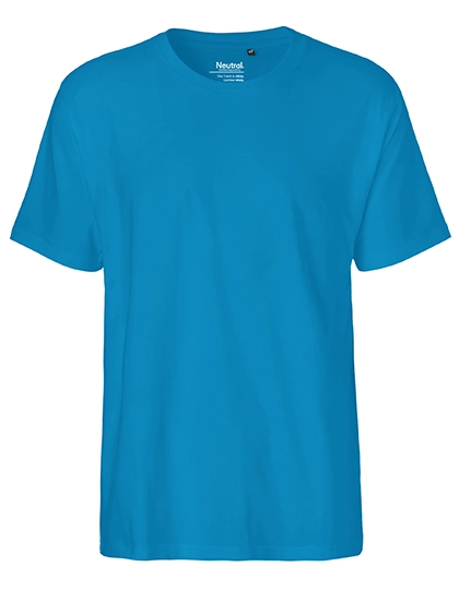 Men´s Classic T-Shirt zum Besticken und Bedrucken in der Farbe Sapphire mit Ihren Logo, Schriftzug oder Motiv.