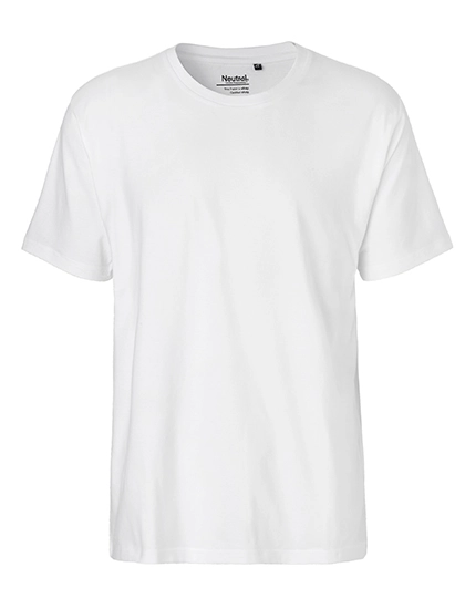 Men´s Classic T-Shirt zum Besticken und Bedrucken in der Farbe White mit Ihren Logo, Schriftzug oder Motiv.
