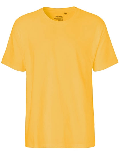 Men´s Classic T-Shirt zum Besticken und Bedrucken in der Farbe Yellow mit Ihren Logo, Schriftzug oder Motiv.