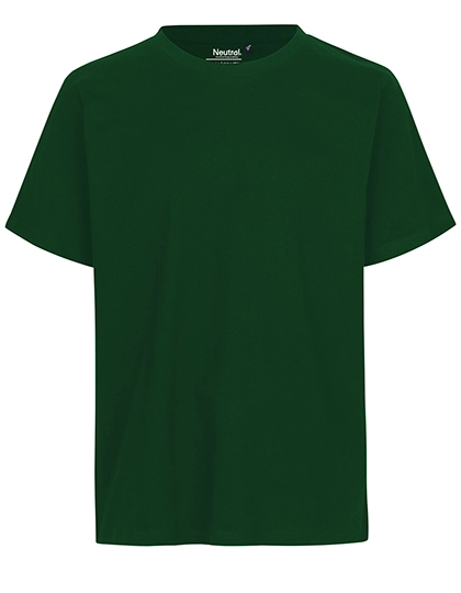 Unisex Regular T-Shirt zum Besticken und Bedrucken in der Farbe Bottle Green mit Ihren Logo, Schriftzug oder Motiv.