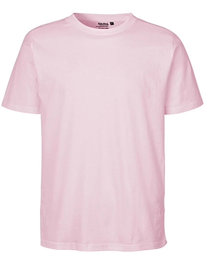 Unisex Regular T-Shirt zum Besticken und Bedrucken in der Farbe Light Pink mit Ihren Logo, Schriftzug oder Motiv.