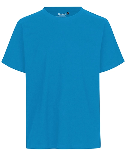 Unisex Regular T-Shirt zum Besticken und Bedrucken in der Farbe Sapphire mit Ihren Logo, Schriftzug oder Motiv.