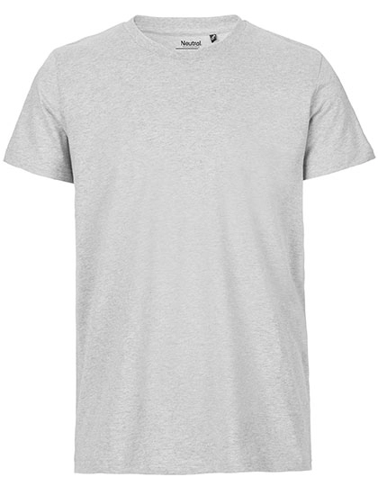 Men´s Fit T-Shirt zum Besticken und Bedrucken in der Farbe Ash Grey mit Ihren Logo, Schriftzug oder Motiv.