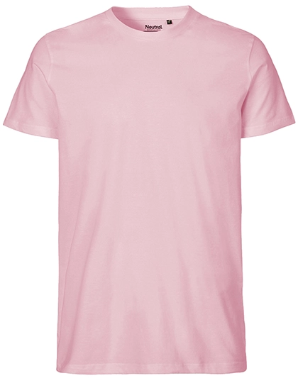 Men´s Fit T-Shirt zum Besticken und Bedrucken in der Farbe Light Pink mit Ihren Logo, Schriftzug oder Motiv.