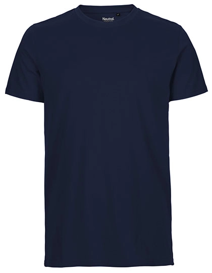 Men´s Fit T-Shirt zum Besticken und Bedrucken in der Farbe Navy mit Ihren Logo, Schriftzug oder Motiv.