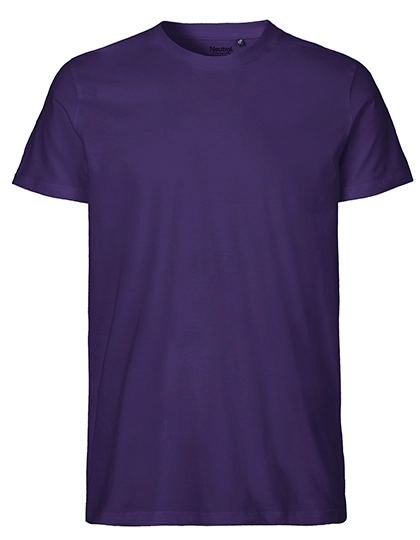 Men´s Fit T-Shirt zum Besticken und Bedrucken in der Farbe Purple mit Ihren Logo, Schriftzug oder Motiv.