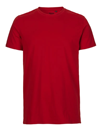 Men´s Fit T-Shirt zum Besticken und Bedrucken in der Farbe Red mit Ihren Logo, Schriftzug oder Motiv.