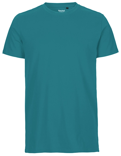 Men´s Fit T-Shirt zum Besticken und Bedrucken in der Farbe Teal mit Ihren Logo, Schriftzug oder Motiv.