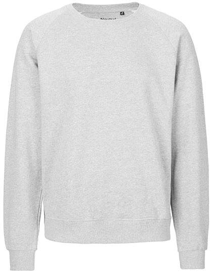 Unisex Sweatshirt zum Besticken und Bedrucken in der Farbe Ash Grey mit Ihren Logo, Schriftzug oder Motiv.