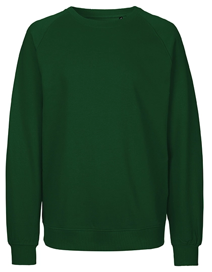 Unisex Sweatshirt zum Besticken und Bedrucken in der Farbe Bottle Green mit Ihren Logo, Schriftzug oder Motiv.