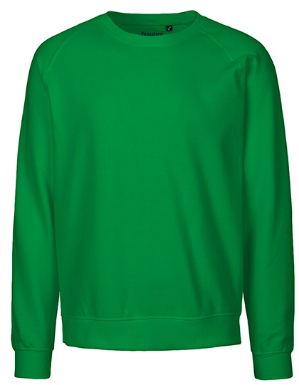 Unisex Sweatshirt zum Besticken und Bedrucken in der Farbe Green mit Ihren Logo, Schriftzug oder Motiv.