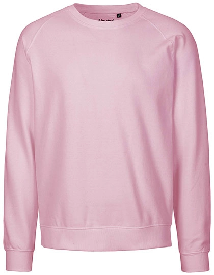 Unisex Sweatshirt zum Besticken und Bedrucken in der Farbe Light Pink mit Ihren Logo, Schriftzug oder Motiv.