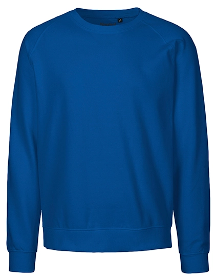 Unisex Sweatshirt zum Besticken und Bedrucken in der Farbe Royal mit Ihren Logo, Schriftzug oder Motiv.