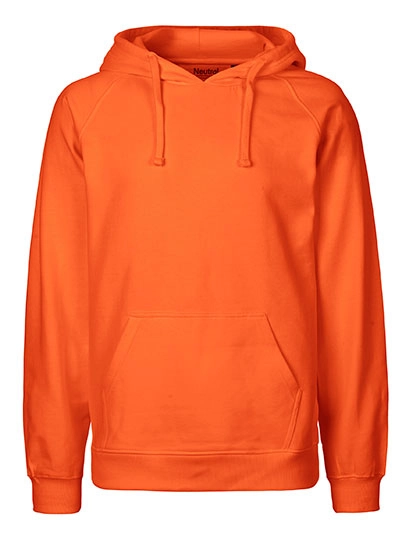 Men´s Hoodie zum Besticken und Bedrucken in der Farbe Orange mit Ihren Logo, Schriftzug oder Motiv.