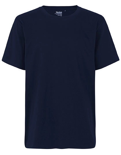 Unisex Workwear T-Shirt zum Besticken und Bedrucken in der Farbe Navy mit Ihren Logo, Schriftzug oder Motiv.