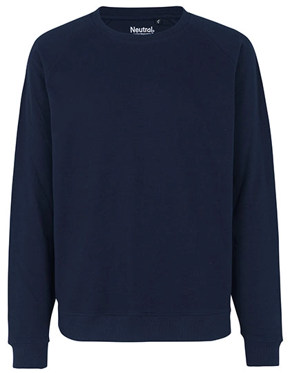 Unisex Workwear Sweatshirt zum Besticken und Bedrucken in der Farbe Navy mit Ihren Logo, Schriftzug oder Motiv.
