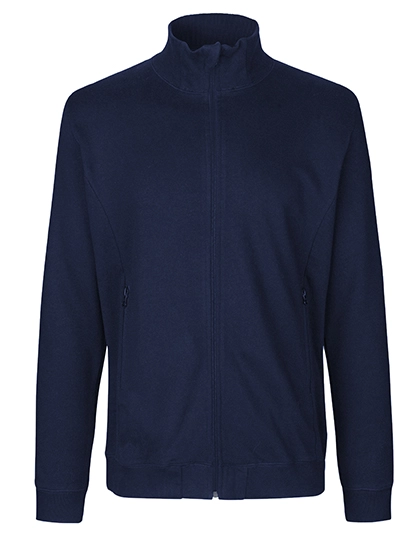 Unisex High Neck Jacket zum Besticken und Bedrucken in der Farbe Navy mit Ihren Logo, Schriftzug oder Motiv.