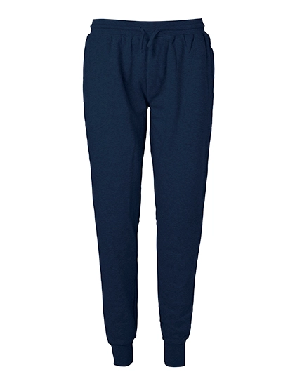 Sweatpants With Cuff And Zip Pocket zum Besticken und Bedrucken in der Farbe Navy mit Ihren Logo, Schriftzug oder Motiv.