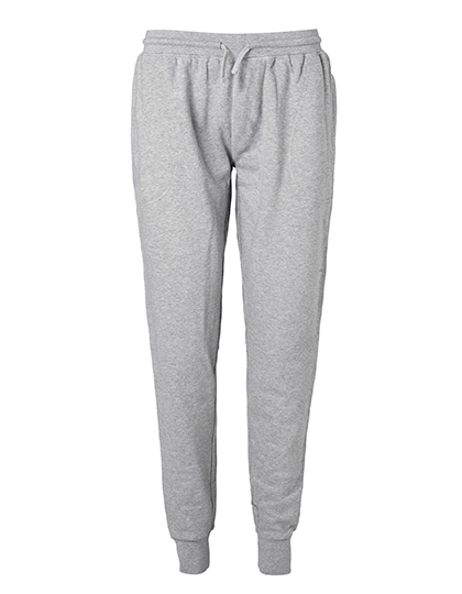 Sweatpants With Cuff And Zip Pocket zum Besticken und Bedrucken in der Farbe Sport Grey mit Ihren Logo, Schriftzug oder Motiv.