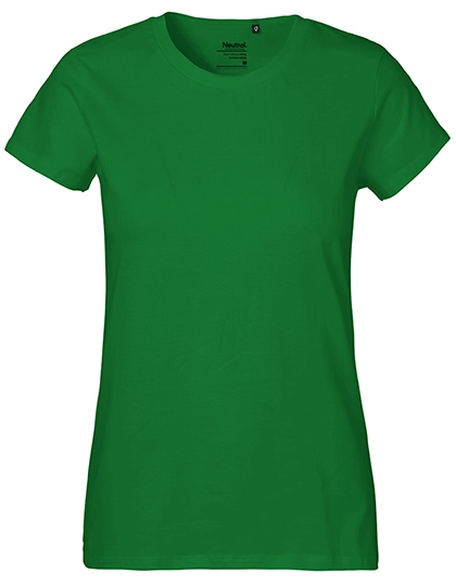 Ladies´ Classic T-Shirt zum Besticken und Bedrucken in der Farbe Green mit Ihren Logo, Schriftzug oder Motiv.