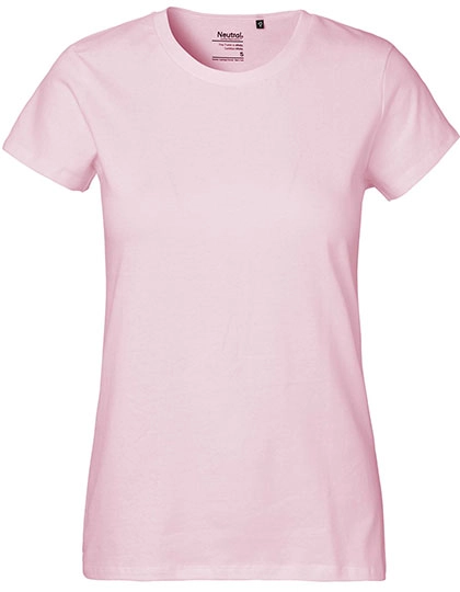 Ladies´ Classic T-Shirt zum Besticken und Bedrucken in der Farbe Light Pink mit Ihren Logo, Schriftzug oder Motiv.