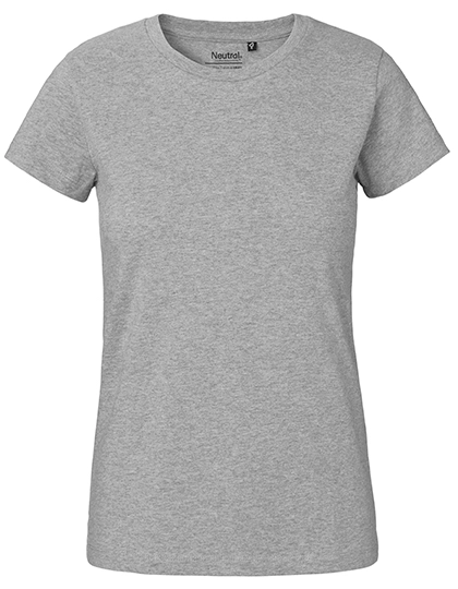 Ladies´ Classic T-Shirt zum Besticken und Bedrucken in der Farbe Sport Grey mit Ihren Logo, Schriftzug oder Motiv.