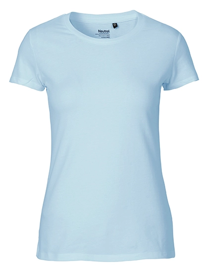 Ladies´ Fit T-Shirt zum Besticken und Bedrucken in der Farbe Light Blue mit Ihren Logo, Schriftzug oder Motiv.