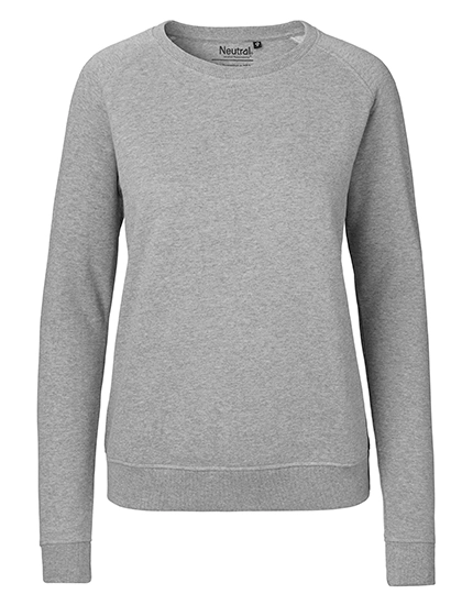 Ladies´ Sweatshirt zum Besticken und Bedrucken in der Farbe Sport Grey mit Ihren Logo, Schriftzug oder Motiv.