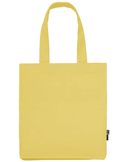 Twill Bag zum Besticken und Bedrucken in der Farbe Dusty Yellow mit Ihren Logo, Schriftzug oder Motiv.